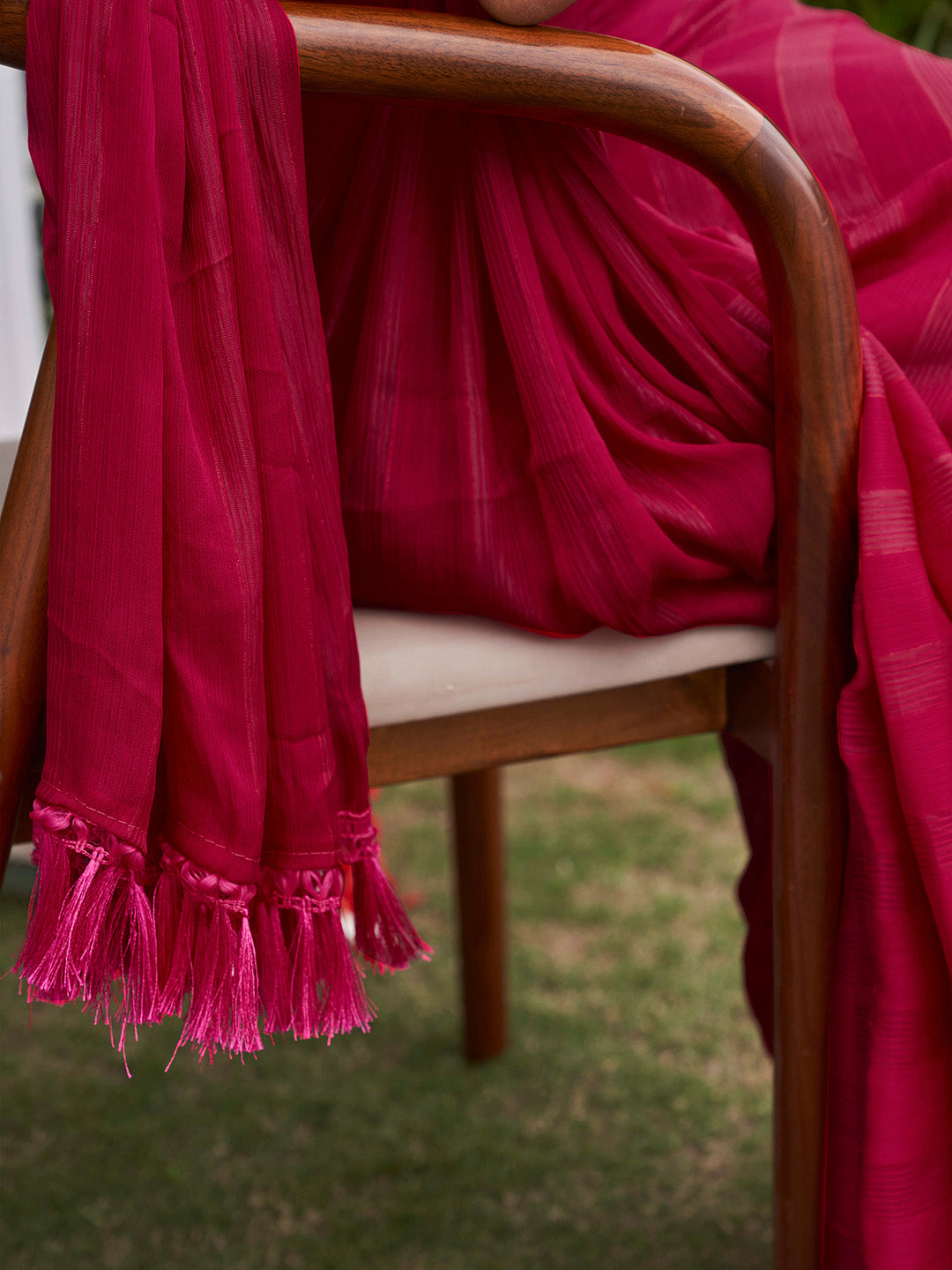 Tikhi Imli Striped Satin Ready to Wear Grab2Buy 