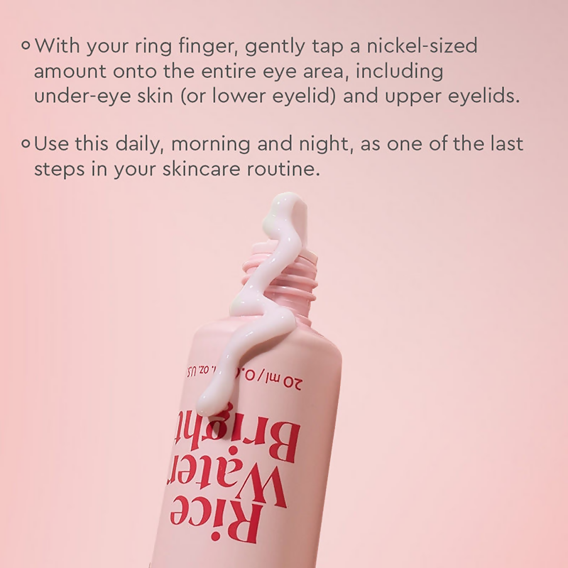 The Face Shop Rice Water Eye Cream  Grab2Buy The Face Shop Grab2Buy