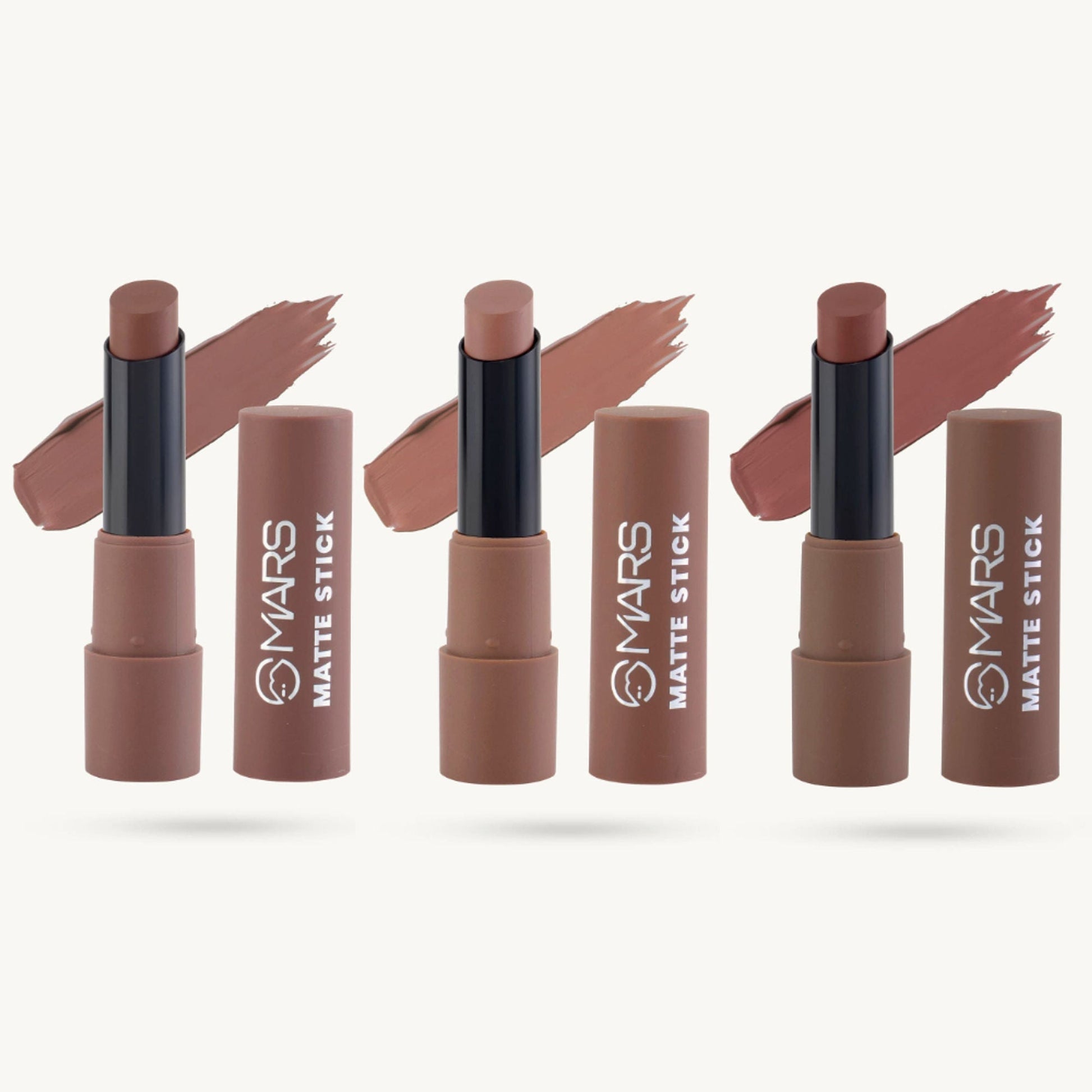 MARS Cosmetics Matte Lipsticks Box - 04 Browns 