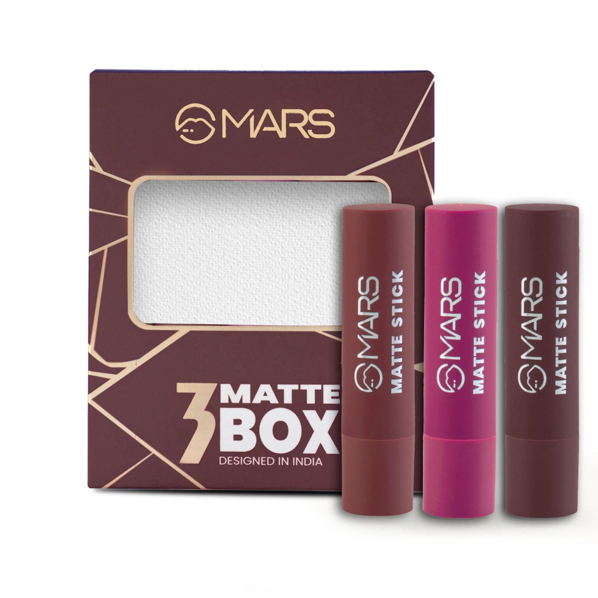 MARS Cosmetics Matte Lipsticks Box - All Rounder 