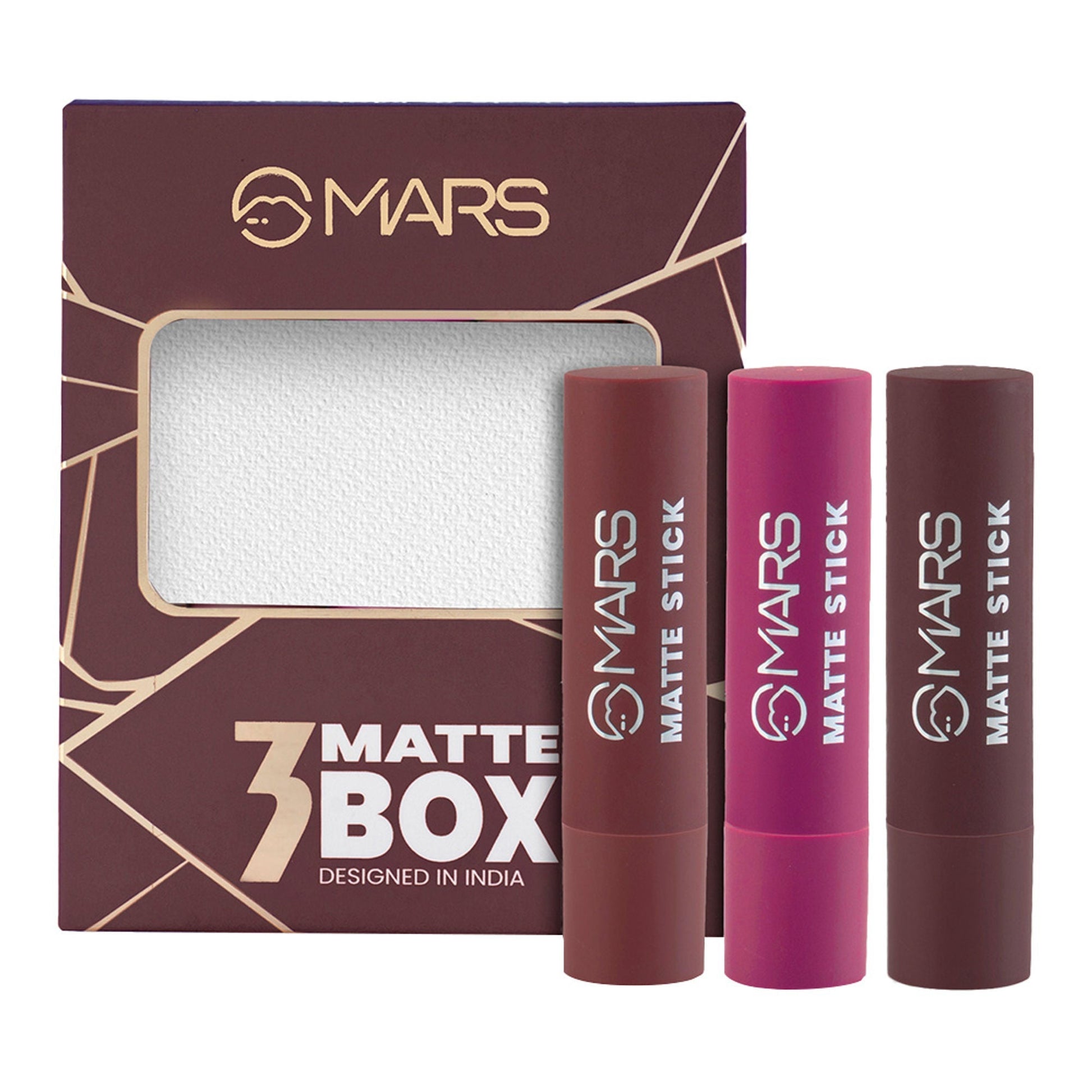 MARS Cosmetics Matte Lipsticks Box - All Rounder 