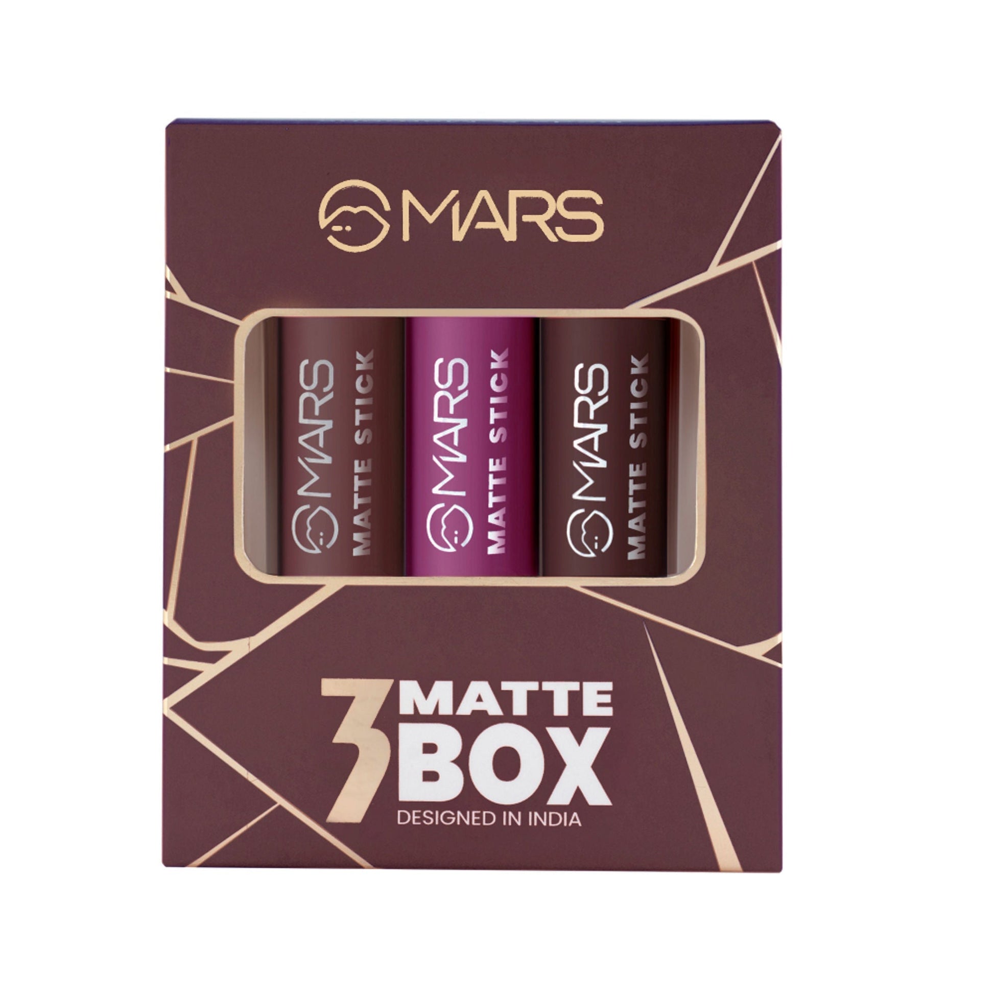 MARS Cosmetics Matte Lipsticks Box - All Rounder 