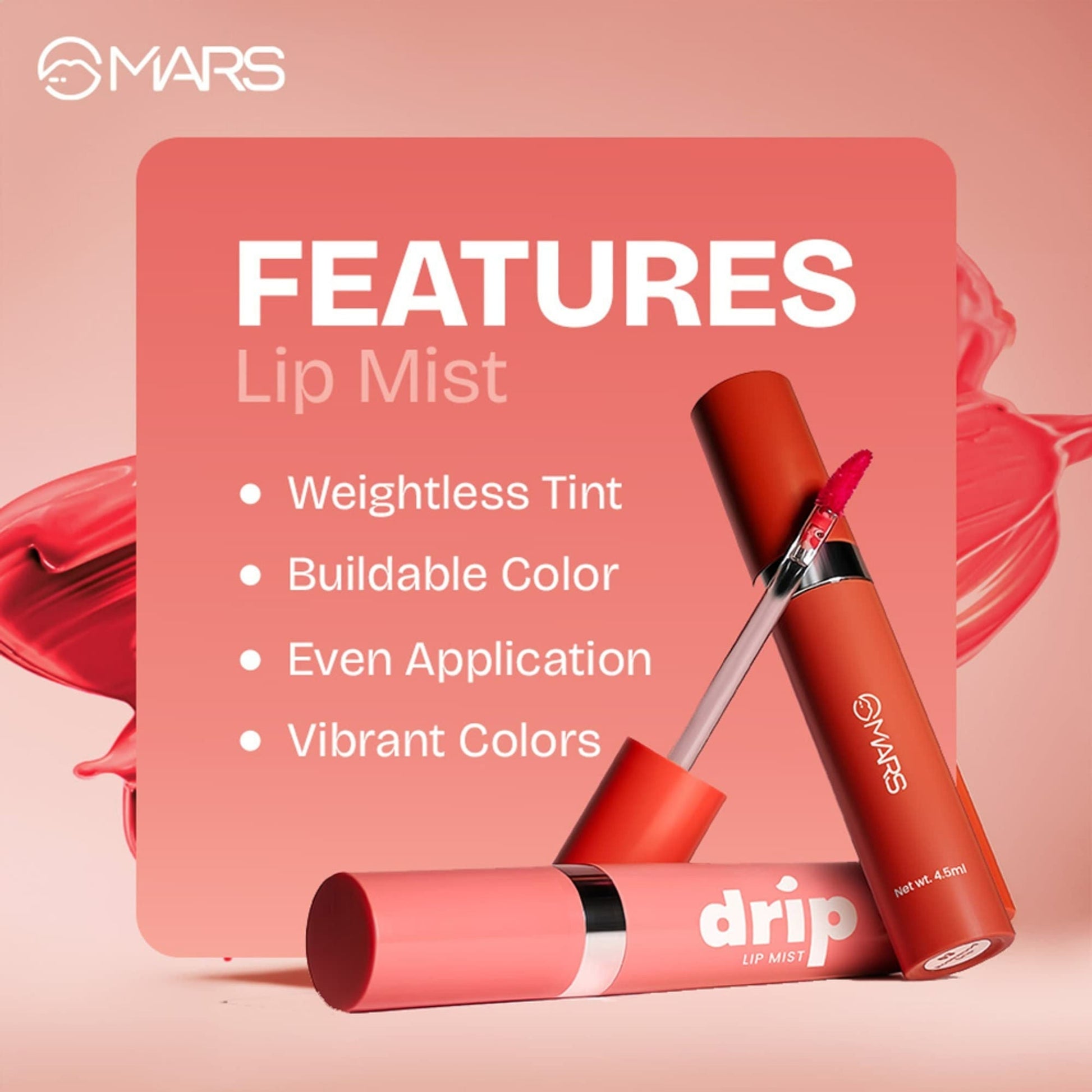 MARS Cosmetics Drip Lip Mist - 05 Cranberry Drip 