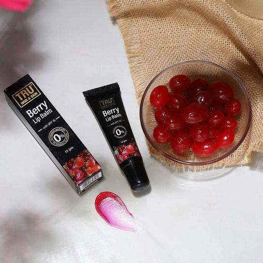 Tru Hair & Skin Berry Lip Balm With SPF 15 - Grab2buy