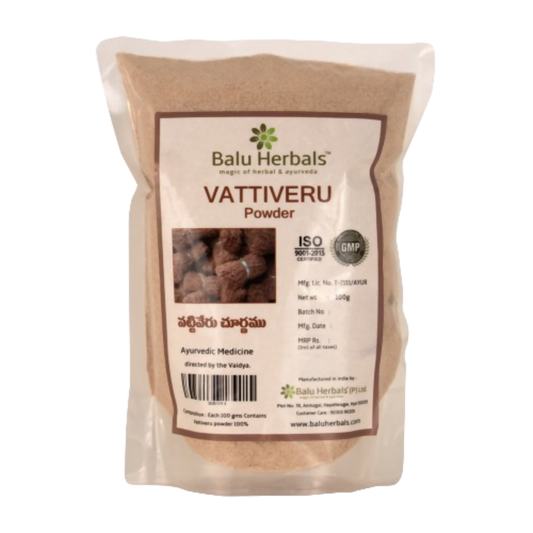 Balu Herbals Usira (Vattiveru) Powder 