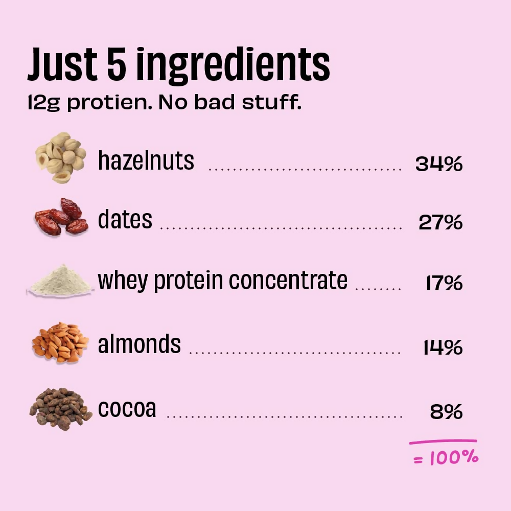 The Whole Truth Protein Bar - Hazelnut Cocoa  Grab2Buy The Whole Truth Grab2Buy