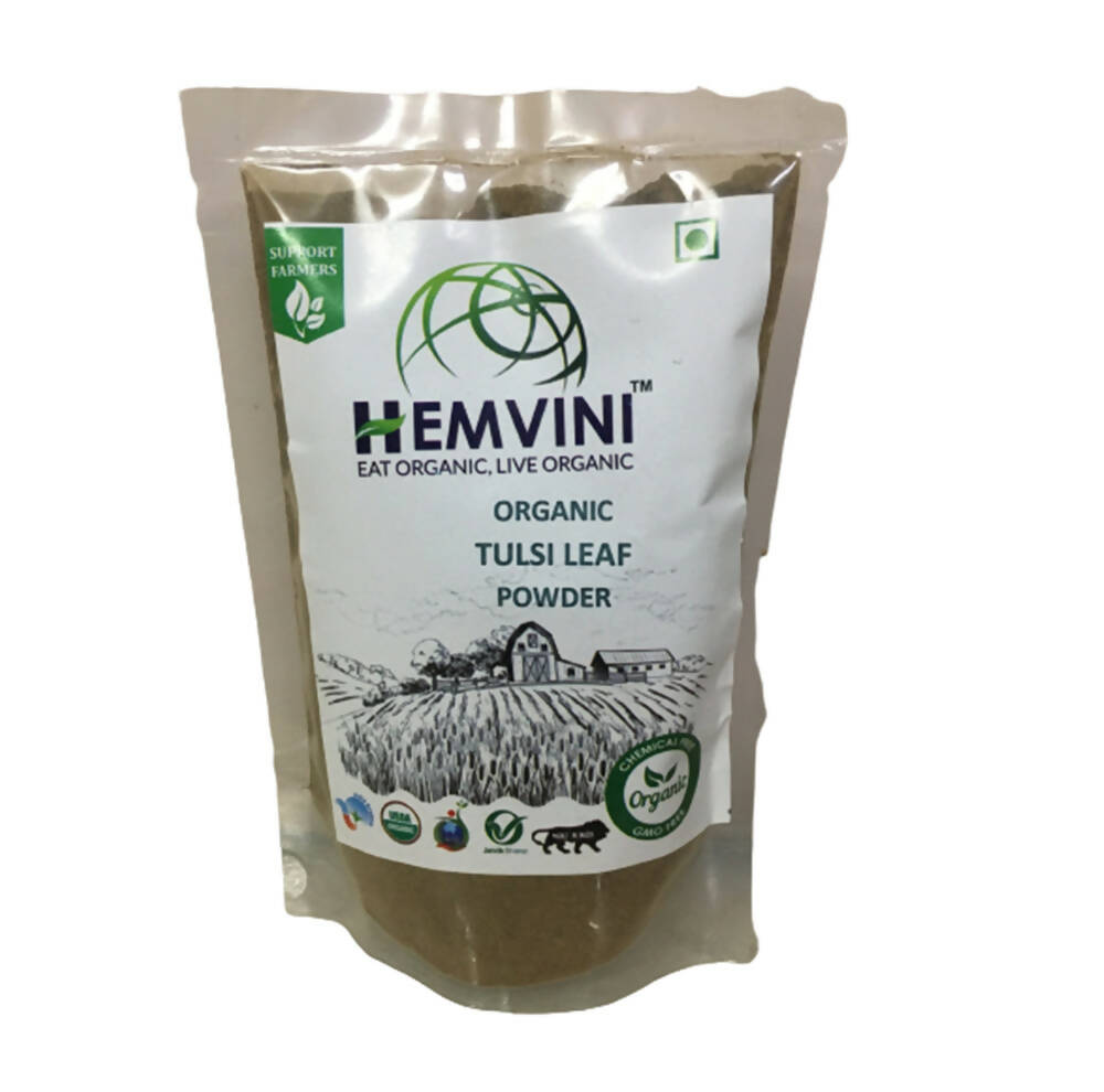 Hemvini Organic Tulsi Leaf Powder 