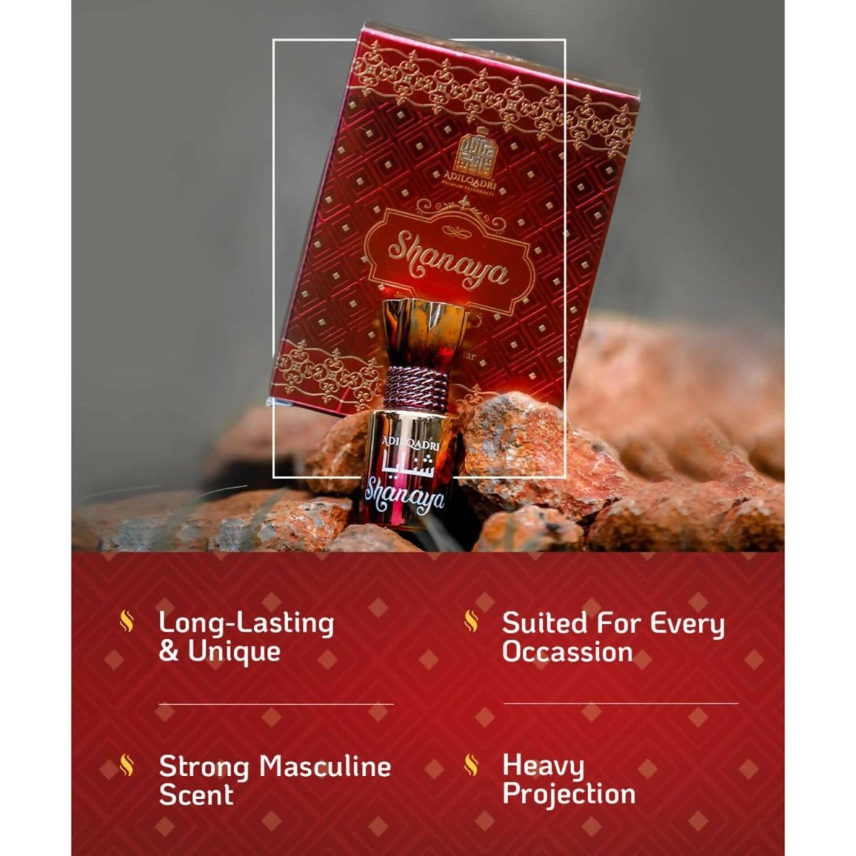 AdilQadri Shanaya Luxury Attar Perfume 