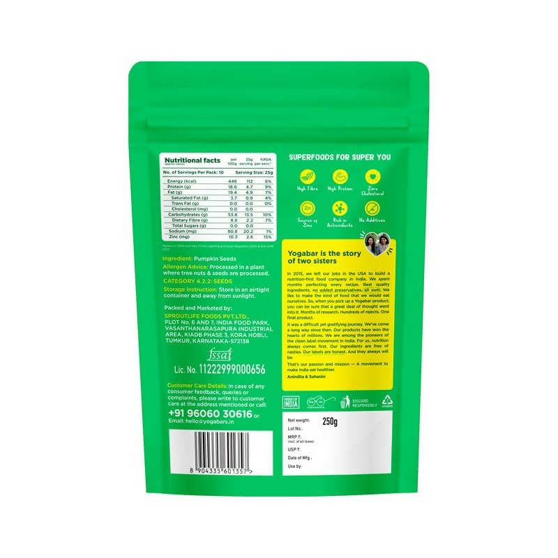 Yoga Bar Seeds Combo – Chia, Flax, Sunflower & Pumpkin Seeds  Grab2Buy Yoga Bar Grab2Buy