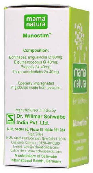 Dr. Willmar Schwabe India Mama Natura Munostim Globules 