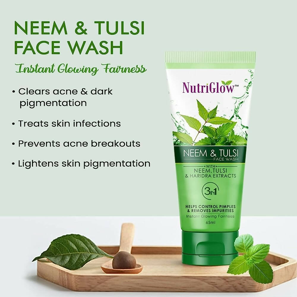 NutriGlow Neem & Tulsi Face Wash 