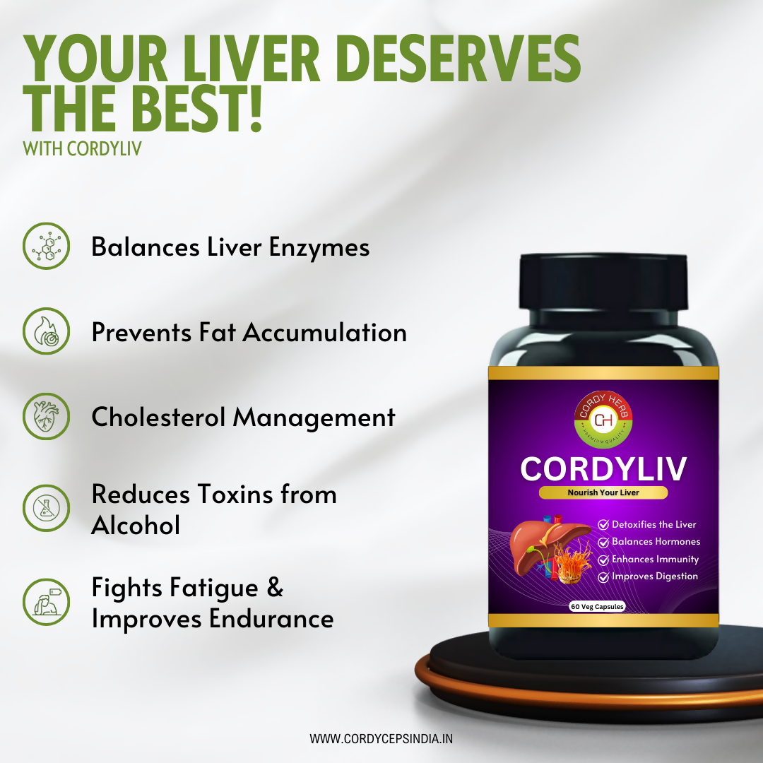 Cordy Herb Cordyliv Capsules - Liver Detox 