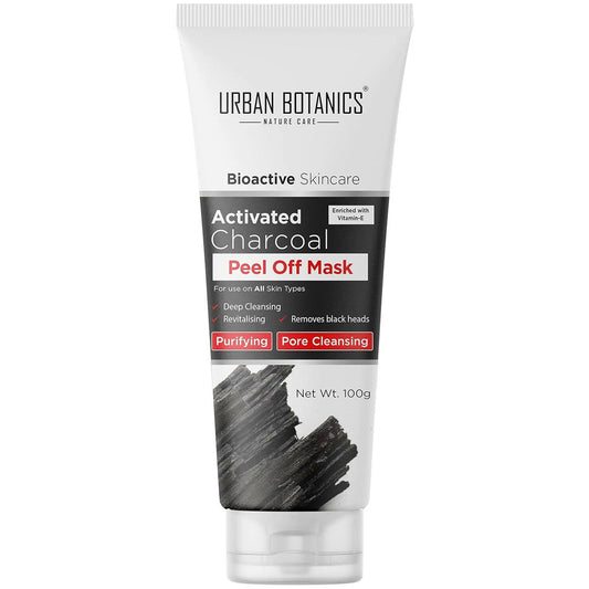 Urban Botanics Activated Charcoal Peel Off Mask 