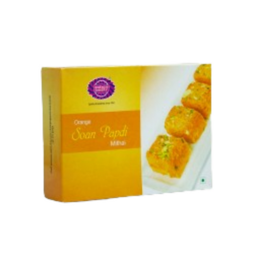 Karachi Bakery Orange Soan Papdi 