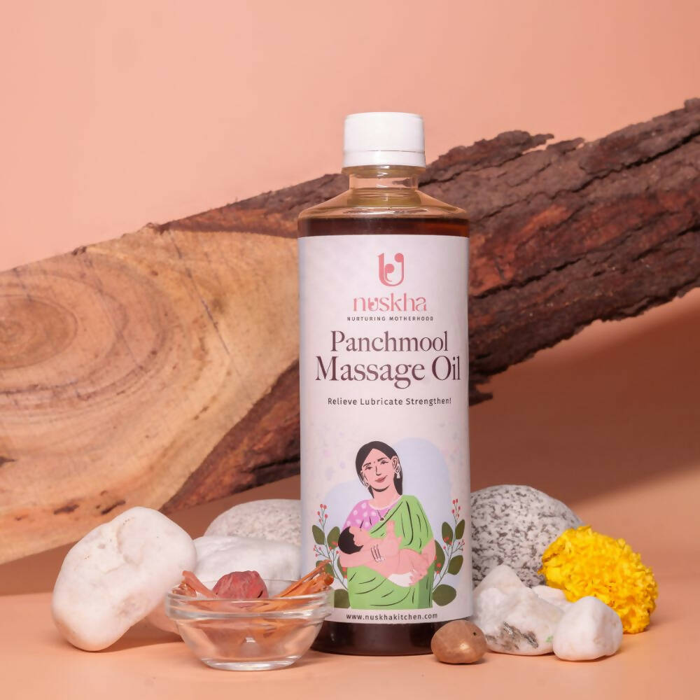 Nuskha Panchmool Massage Oil 
