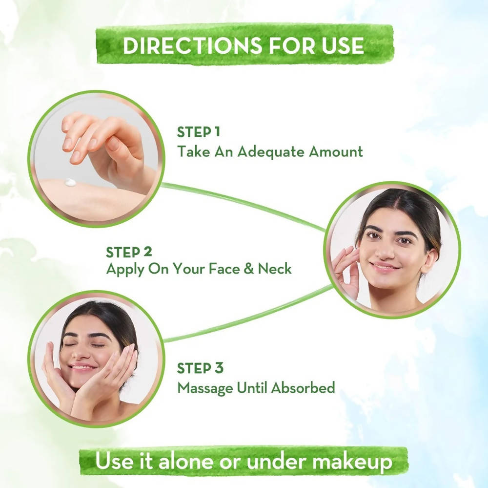 Mamaearth Rice Oil-Free Face Moisturizer With Rice Water & Niacinamide - Swadesiicart