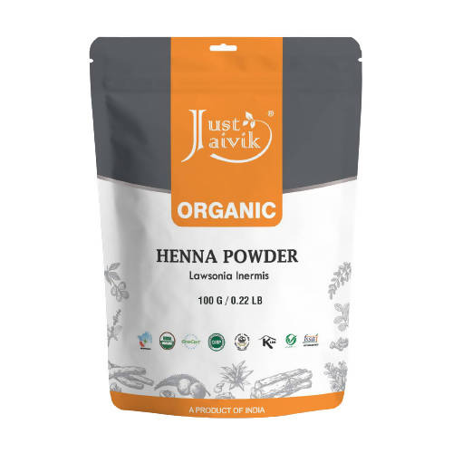 Just Jaivik Organic Neutral Henna Powder 