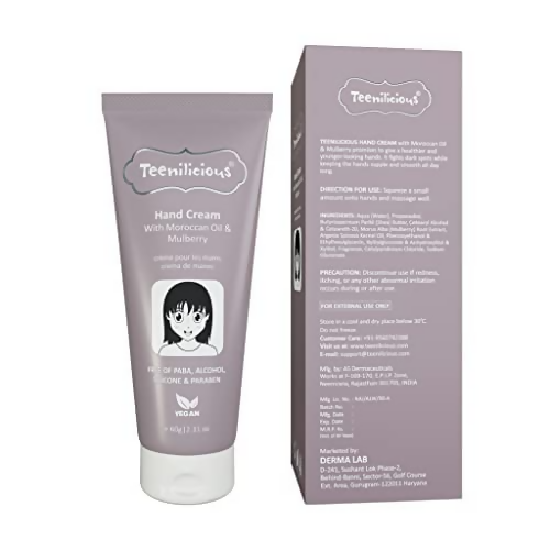 Teenilicious Hand Cream With Moroccan Oil & Mulberry 