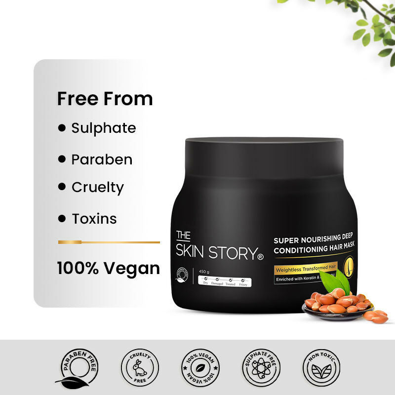 The Skin Story Sulphate Free Keratin Protein Hair Mask  Grab2Buy The Skin Story Grab2Buy