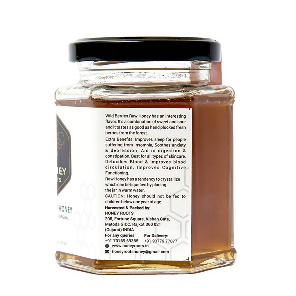 Honey Roots Wild Berries Raw Honey - Grab2buy