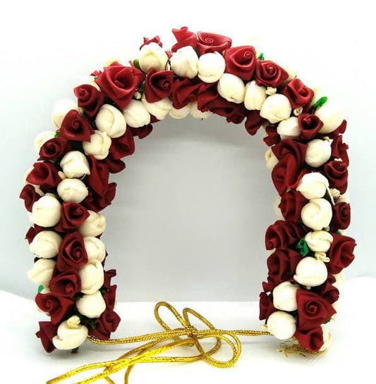 Maroon Gajra