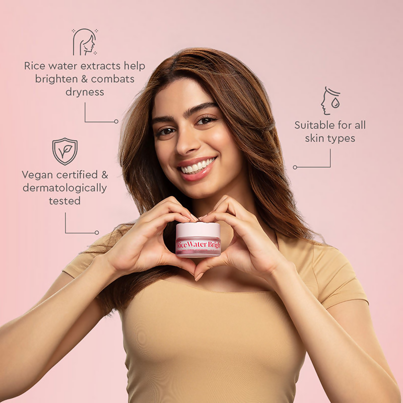 The Face Shop Rice Water Cream with Niacinamide & HA, Brightens Skin  Grab2Buy The Face Shop Grab2Buy