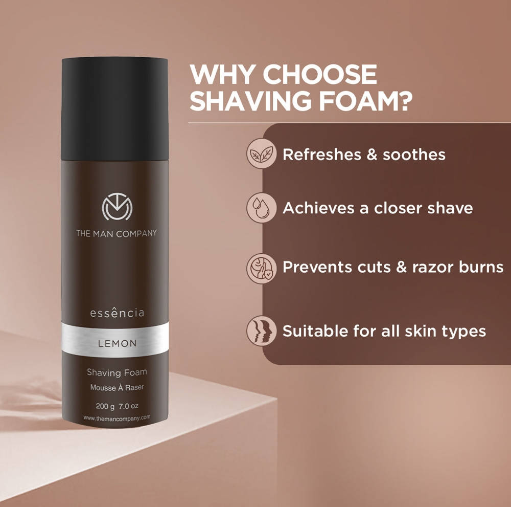 The Man Company Shaving Foam Lemon  Grab2Buy The Man Company Grab2Buy