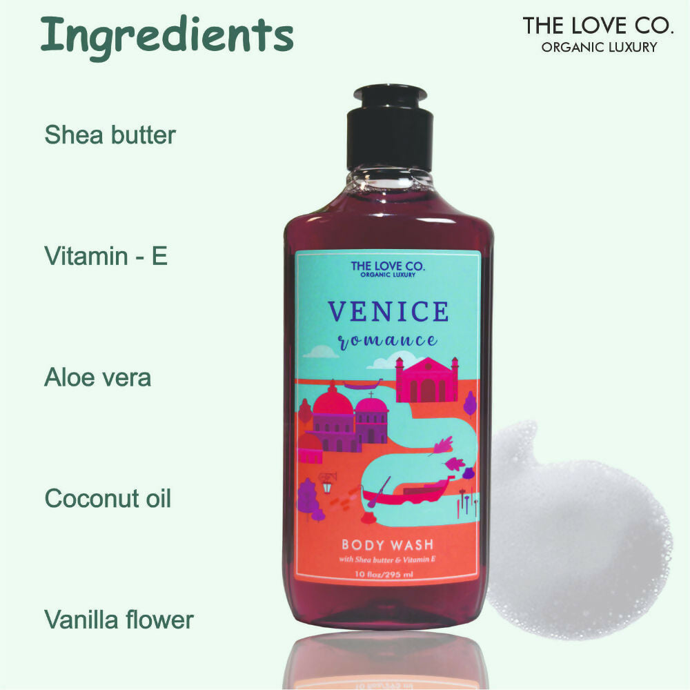 The Love Co. Venice Romance Body Wash  Grab2Buy The Love Co. Grab2Buy