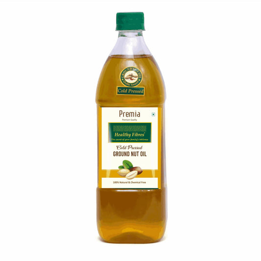 Healthy Fibres Cold Pressed Groundnut Oil - Grab2buy