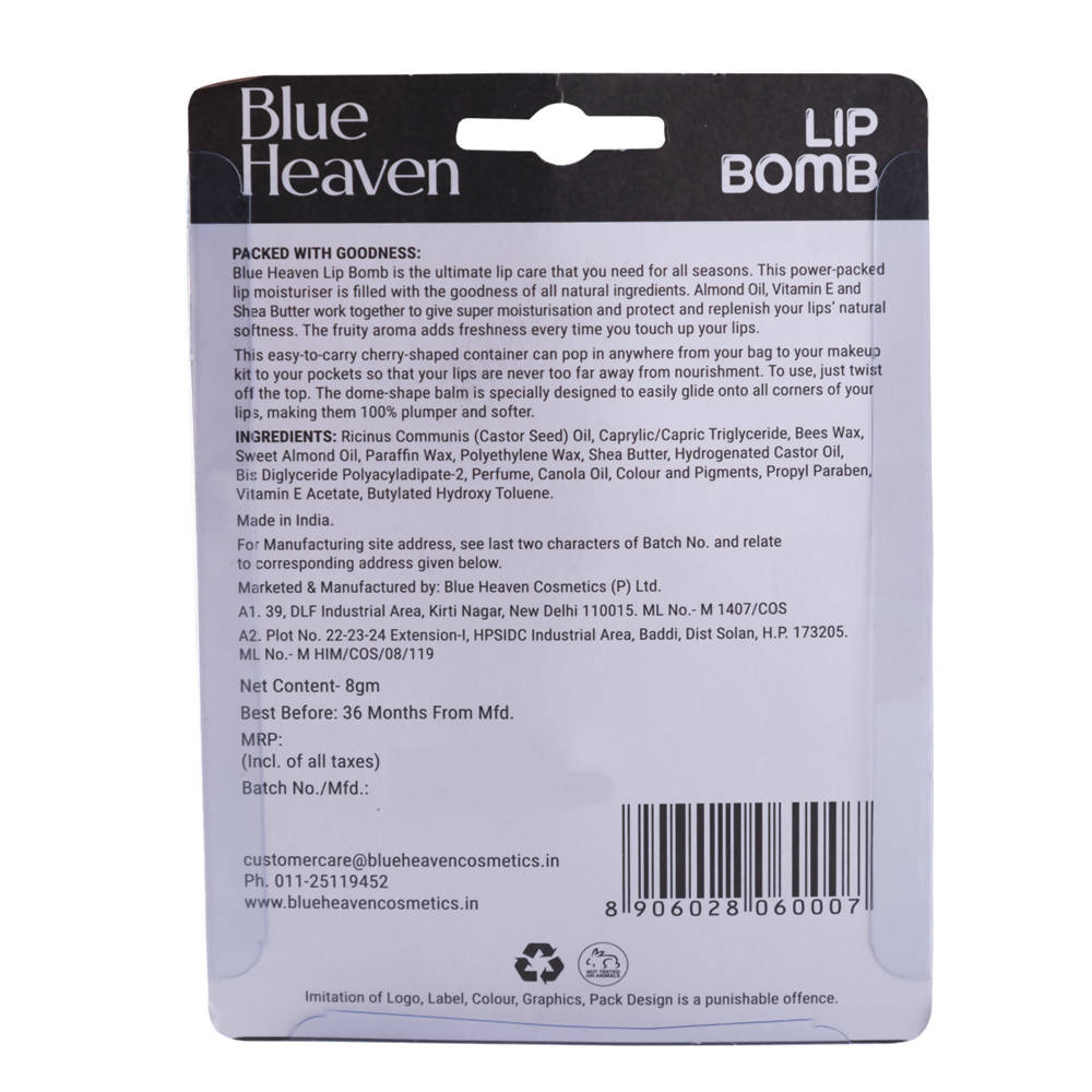 Blue Heaven Lip Bomb Cocoa Butter  Grab2Buy Blue Heaven Grab2Buy
