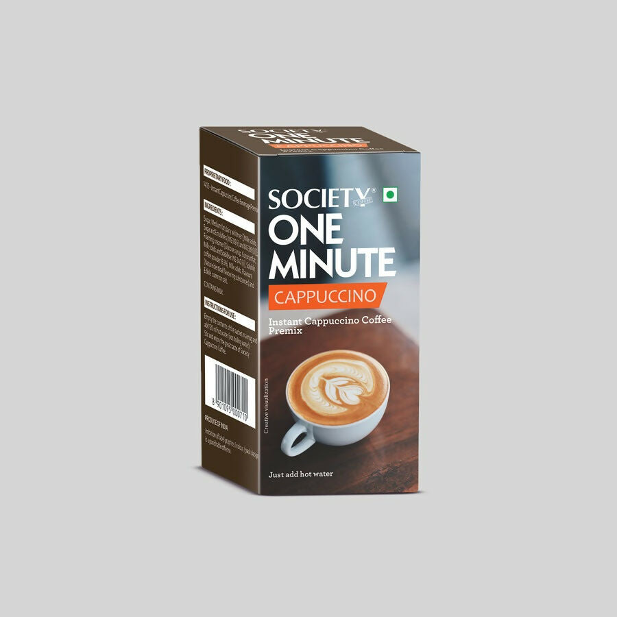Society One Minute Cappuccino Coffee Premix 