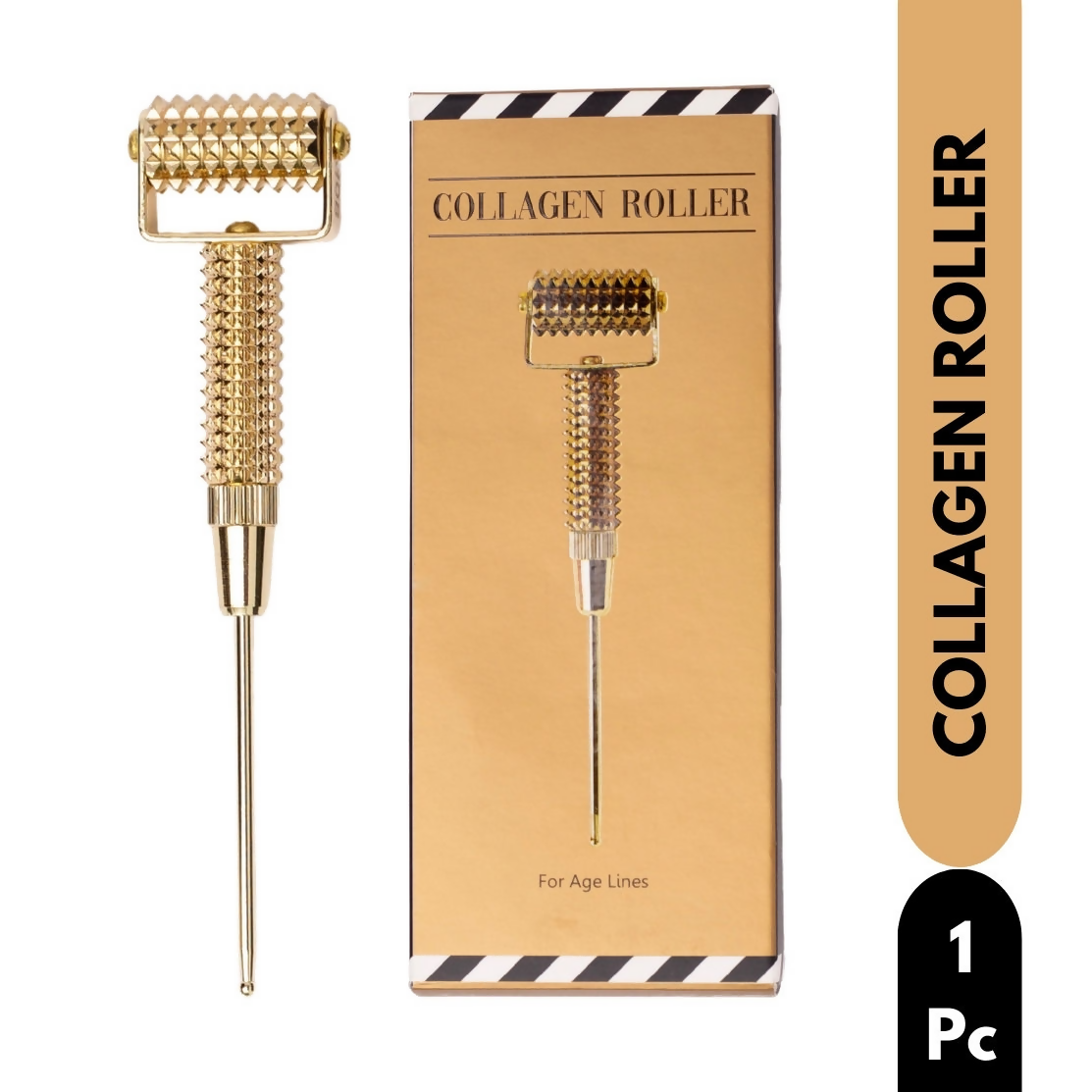 House of Beauty Gold Collagen Roller 