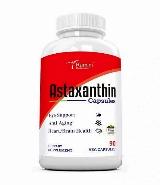 Ramini Bio Nutrition Astaxanthin 4mg Veg Capsules - Grab2buy