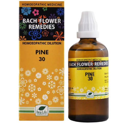 New Life Homeopathy Bach Flower Remedies Pine Dilution 