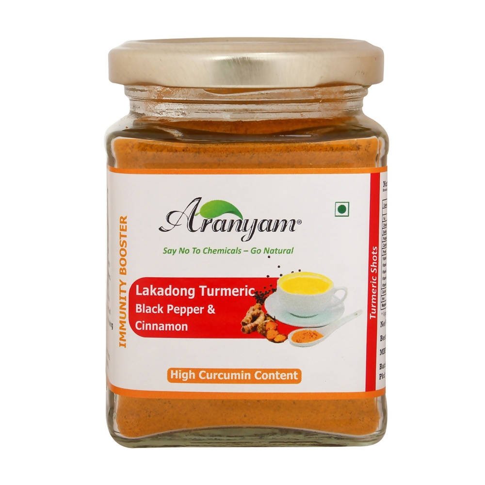 Aranyam Lakadong Turmeric Black Pepper & Cinnamon - Grab2buy