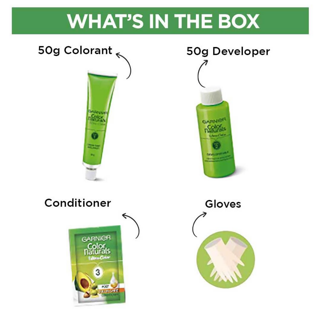 Garnier Color Naturals Ultra Hair Color - 7.3 Golden Brown - Grab2buy