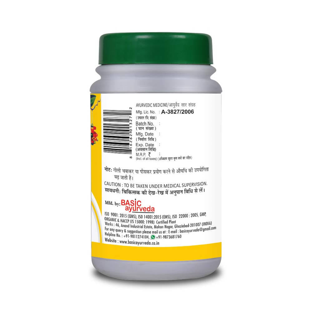 Basic Ayurveda Manmath Ras Tablets 