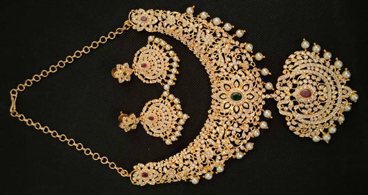 Uncuts Bridal Necklace Set - Grab2buy