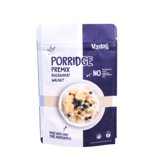Vedas Kitchen Buckwheat Walnut Porridge  Grab2Buy Vedas Kitchen Grab2Buy