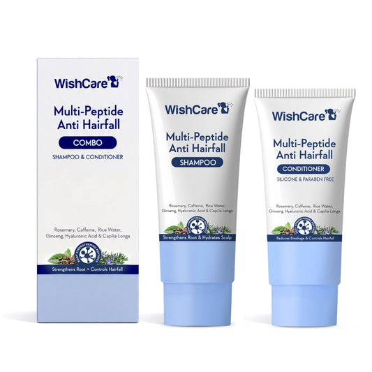 Wishcare Multi Peptide Anti Hairfall Shampoo & Conditioner  Grab2Buy Wishcare Grab2Buy