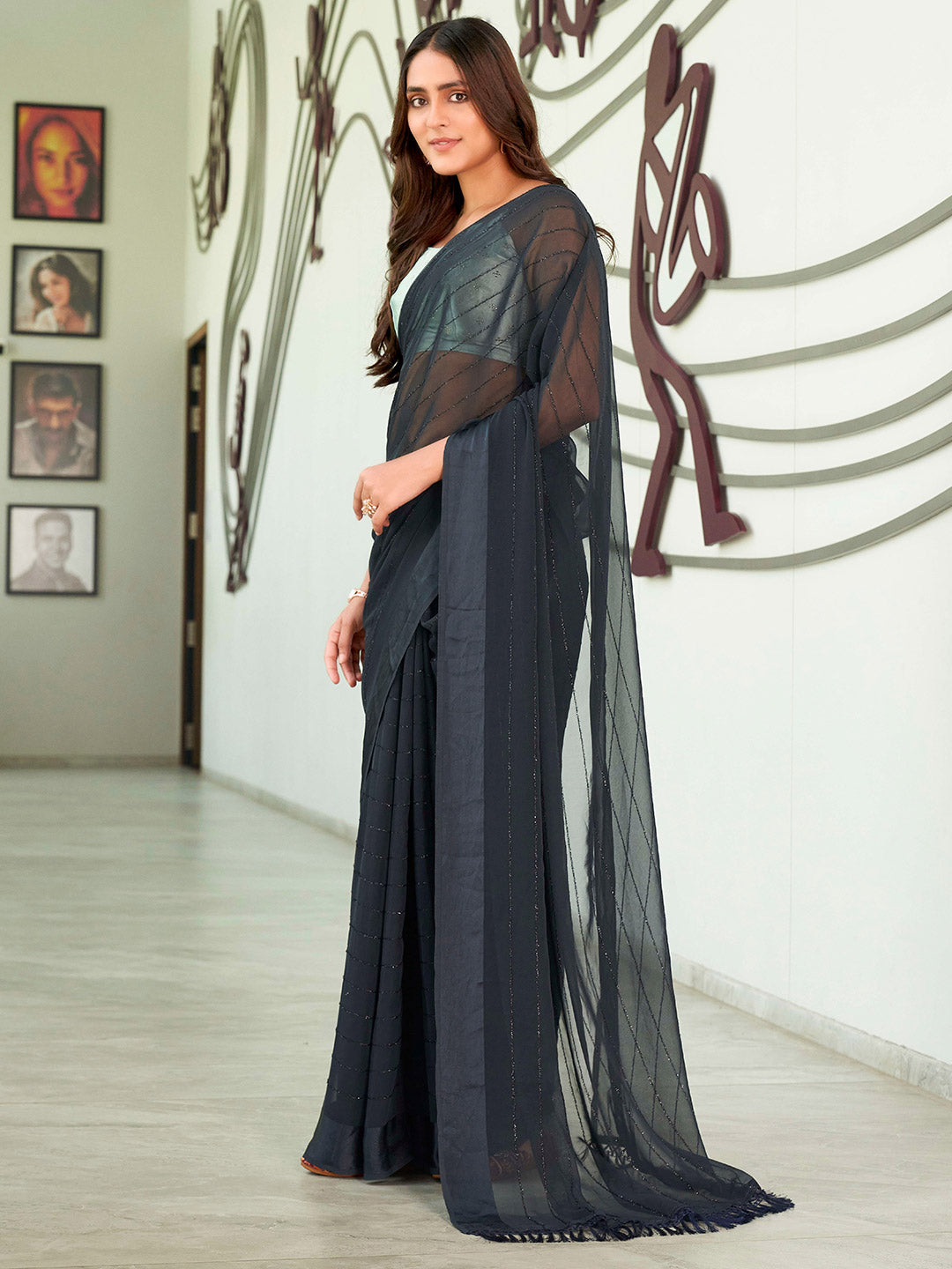 Tikhi Imli Georgette Ready to Wear Grab2Buy 