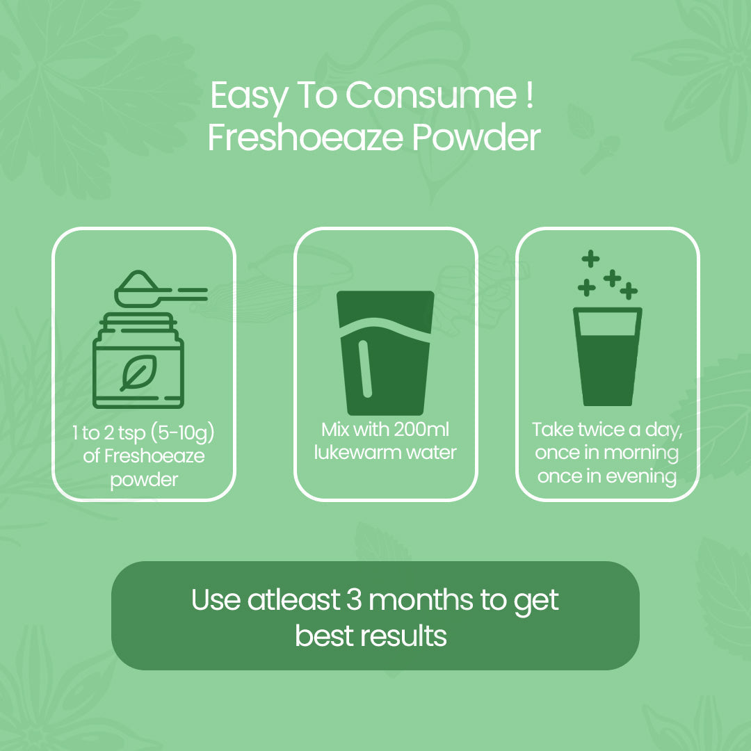 Krishna'S Herbal & Ayurveda Freshoeaze Powder 
