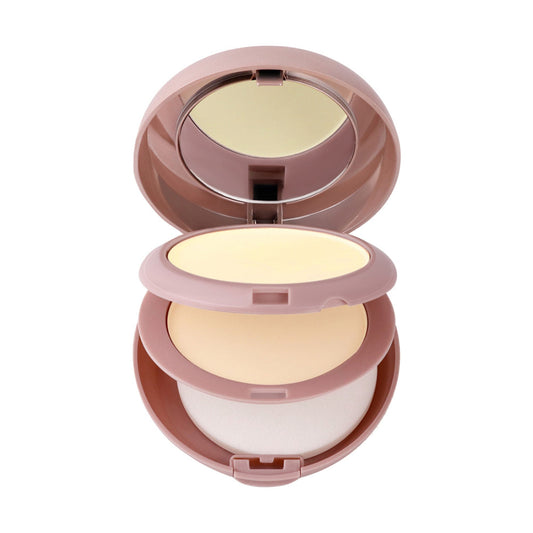 Matt Look Face Fix Ultimate Set Compact Powder - Rose Beige