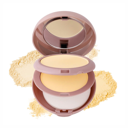 Matt Look Face Fix Ultimate Set Compact Powder - Cool Sand