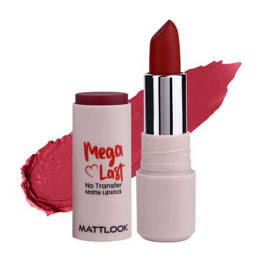 Matt Look Mega Last No Transfer Matte Lipstick - Hollywood Maroon 