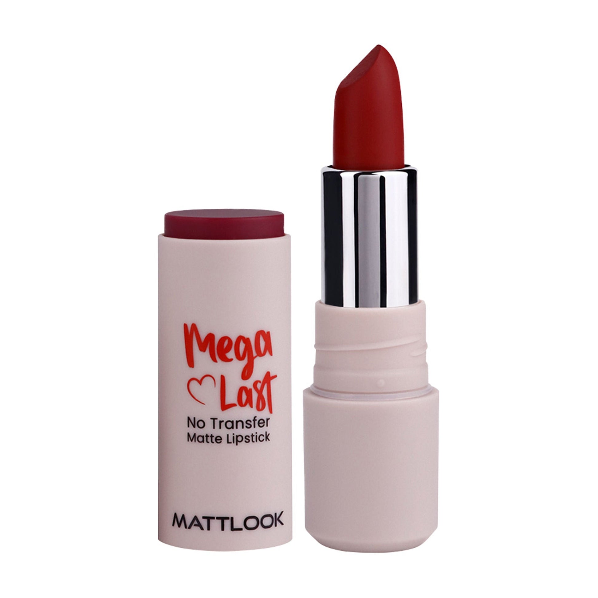 Matt Look Mega Last No Transfer Matte Lipstick - Hollywood Maroon 