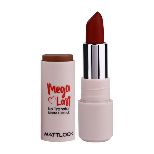 Matt Look Mega Last No Transfer Matte Lipstick - Maroon Me