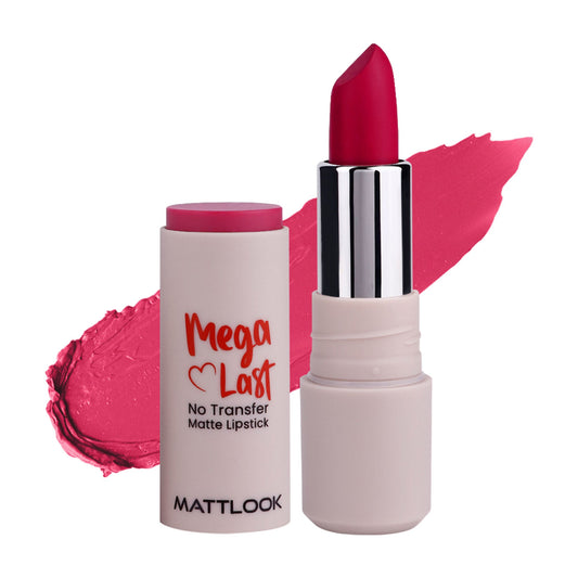 Matt Look Mega Last No Transfer Matte Lipstick - Poppy Magenta 
