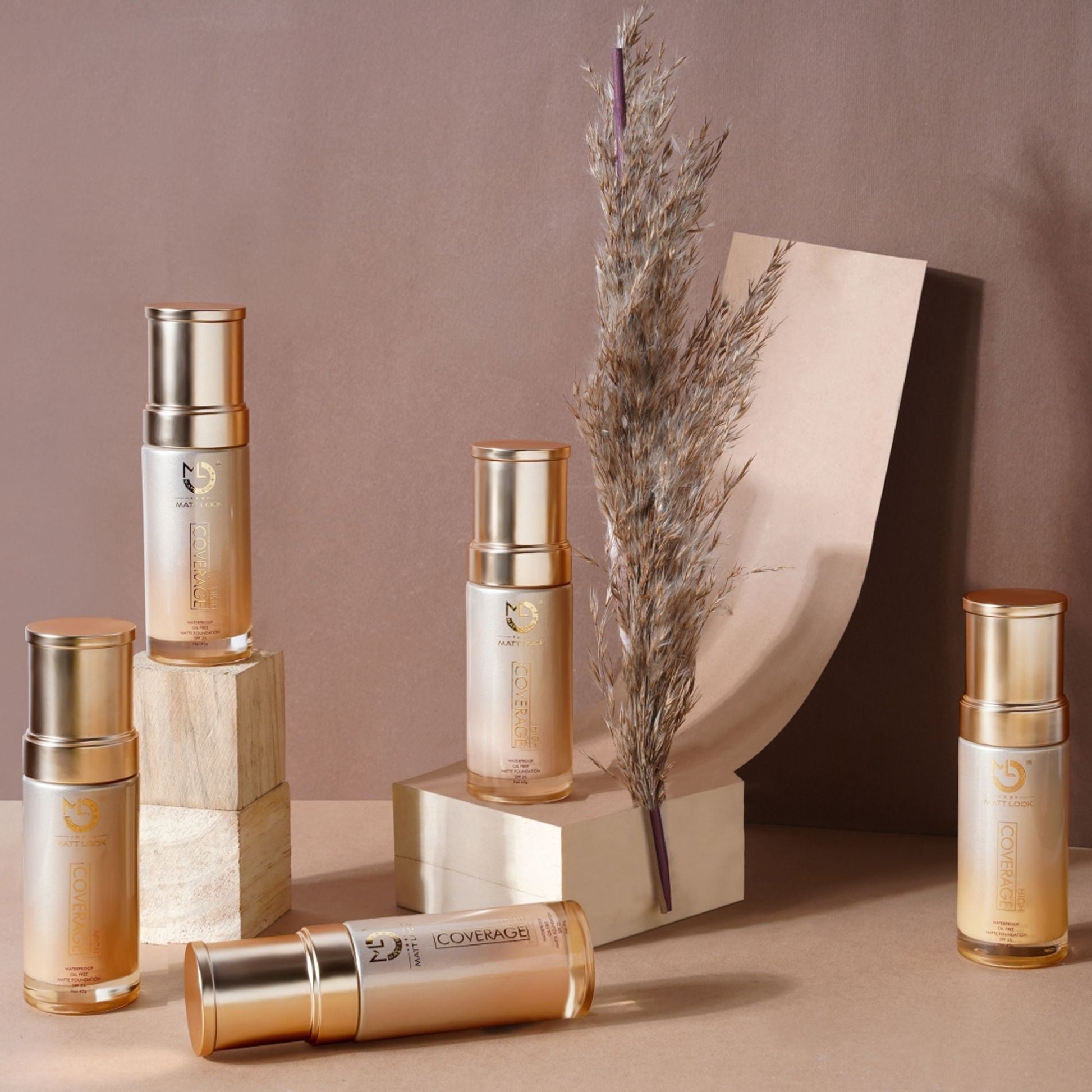Matt Look High Coverage Foundation - Dewy 