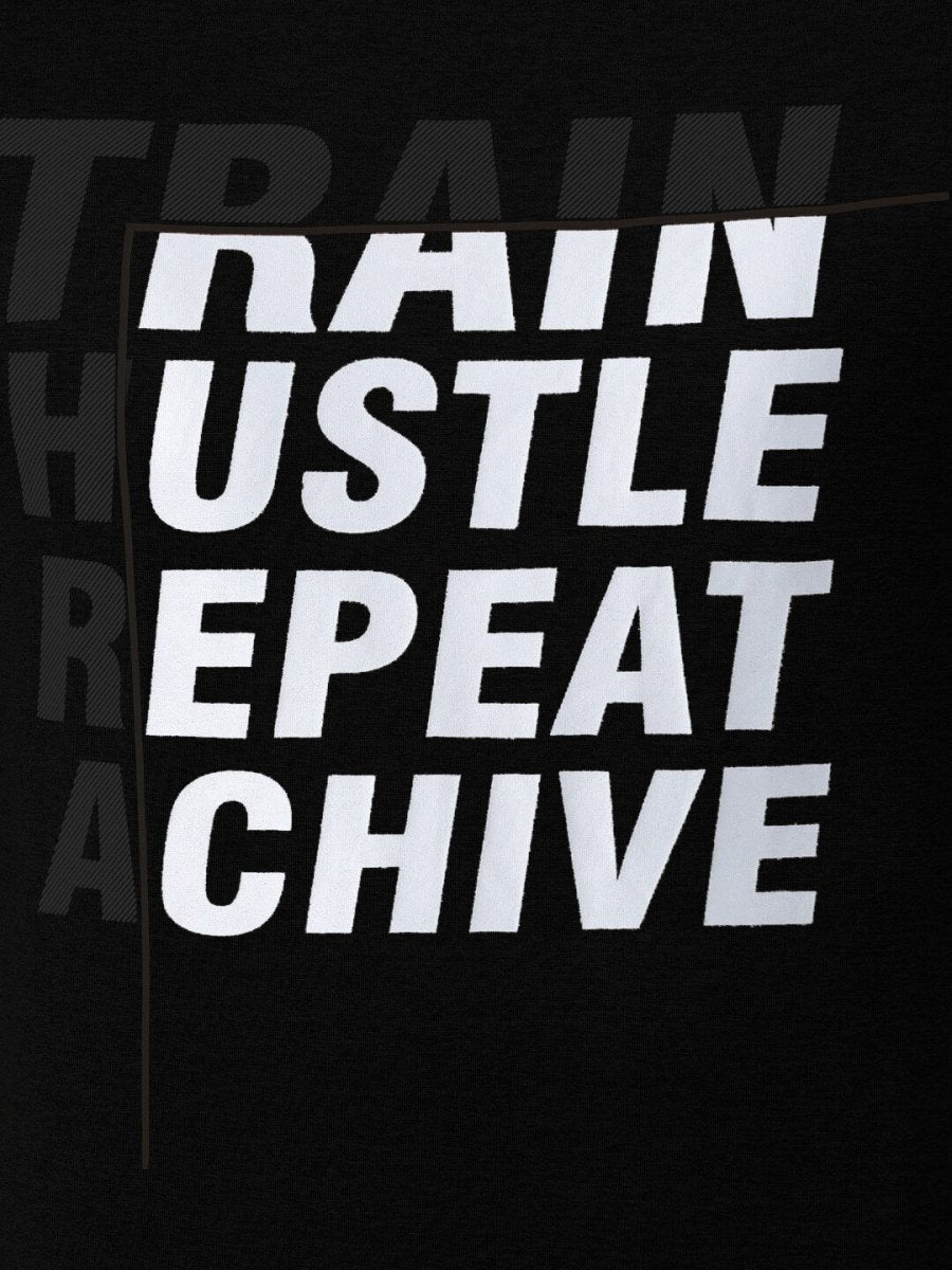 Alcis Typography Printed Dry Tech Slim Fit T-shirt 